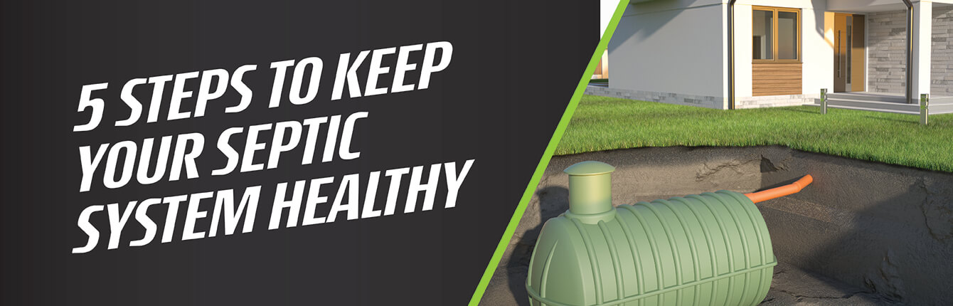5 Steps To Keep Your Septic System Healthy