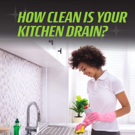 How clean is your kitchen drain?