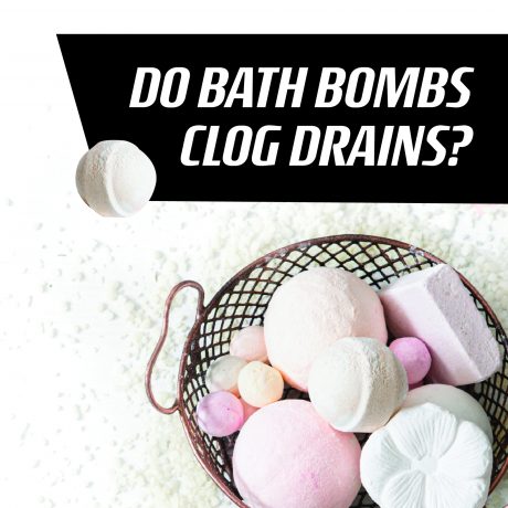 Do bath bombs clog drains?
