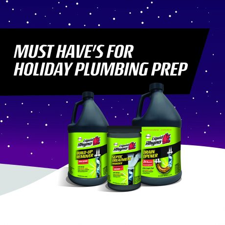 Liquid Rhyno Must-Haves for the Holidays Plumbing Preparation