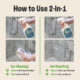 2-in-1 Shower Glass Cleaner + Repellent