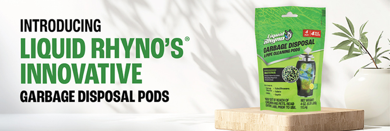 Danco’s Liquid Rhyno Introduces New Garbage Disposal Pods