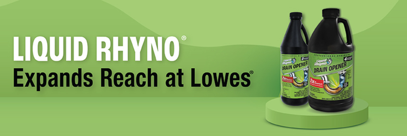 Danco’s Liquid Rhyno Expands Reach at Lowe’s Stores Across the United States